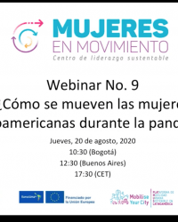 ¿Cómo se mueven las mujeres latinoamericanas durante la pandemia?